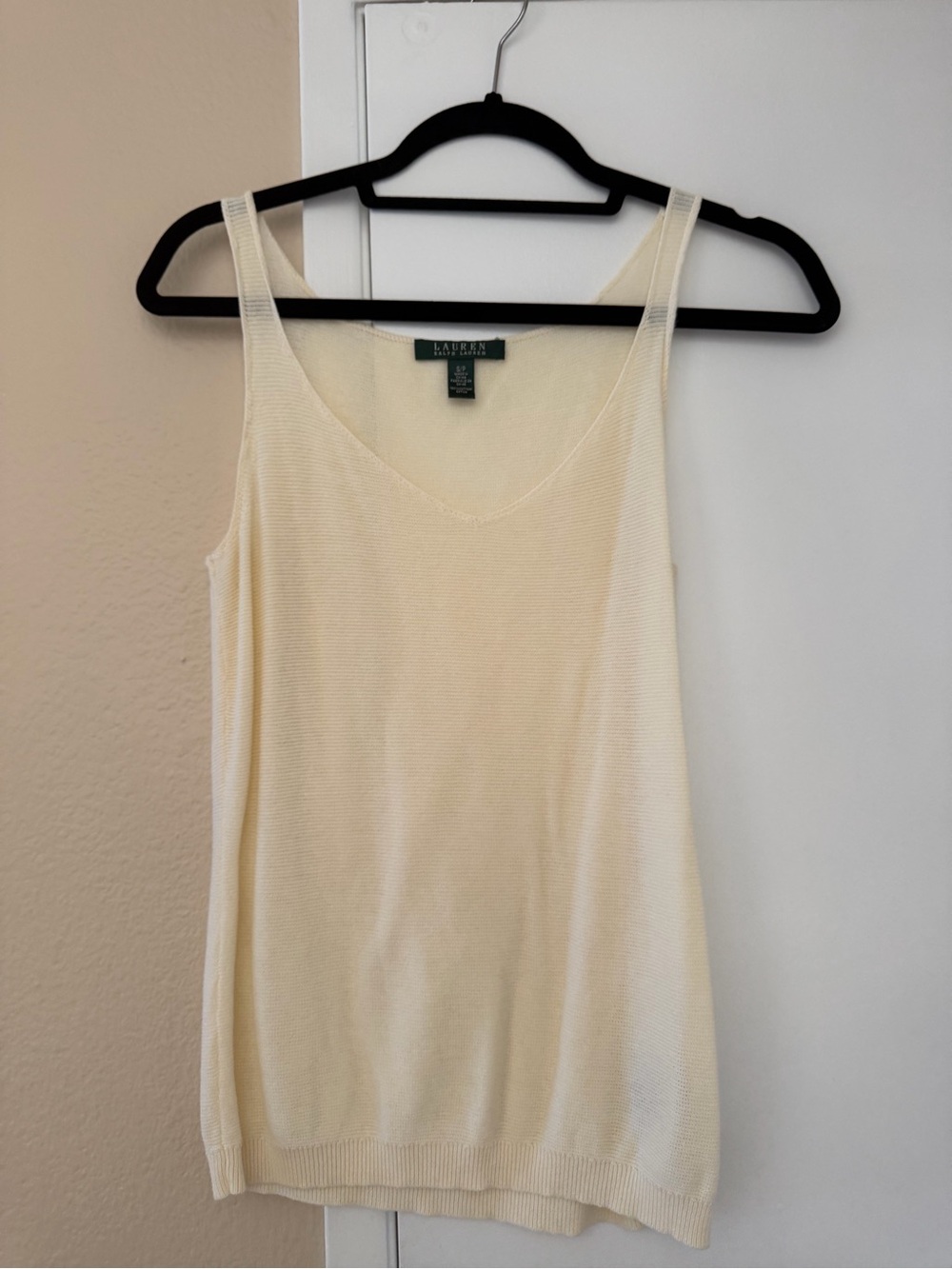 Ralph Lauren 100% Cotton Thin Knit Top